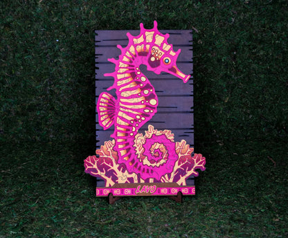 Survivor Puzzle Replica - Seahorse Puzzle - S47