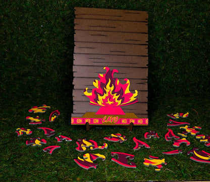 Survivor Puzzle Replica - Fire Puzzle - S47