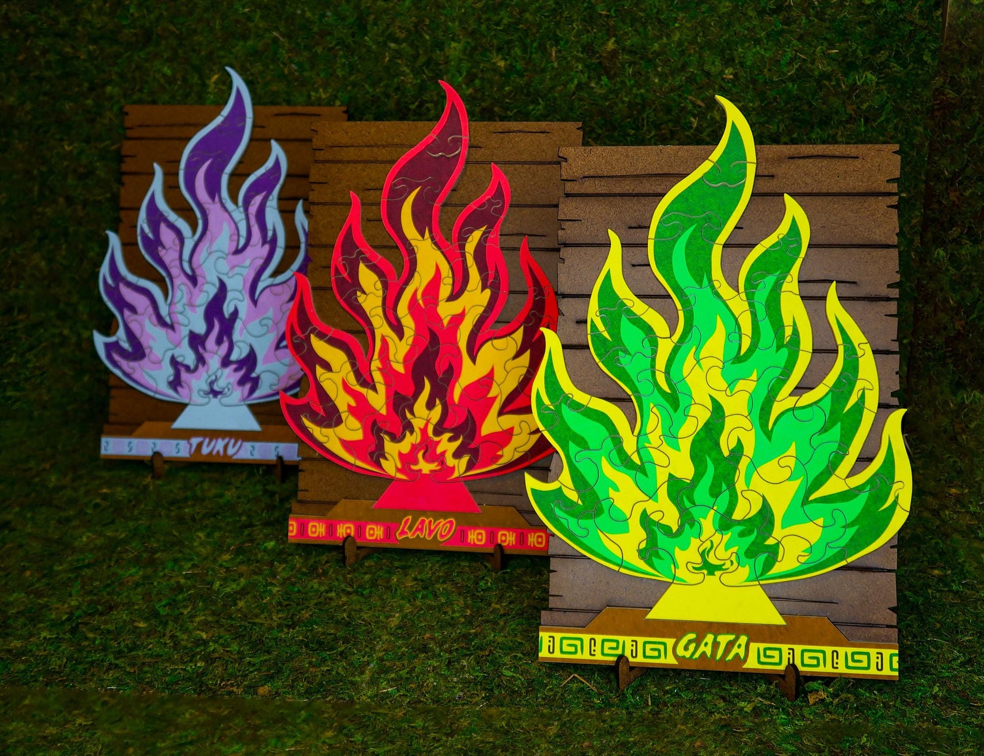 Survivor Puzzle Replica - Fire Puzzle - S47