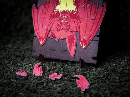 Survivor Puzzle Replica - Bat Puzzle - S47 S43 S33 Hanging Puzzle Challenge
