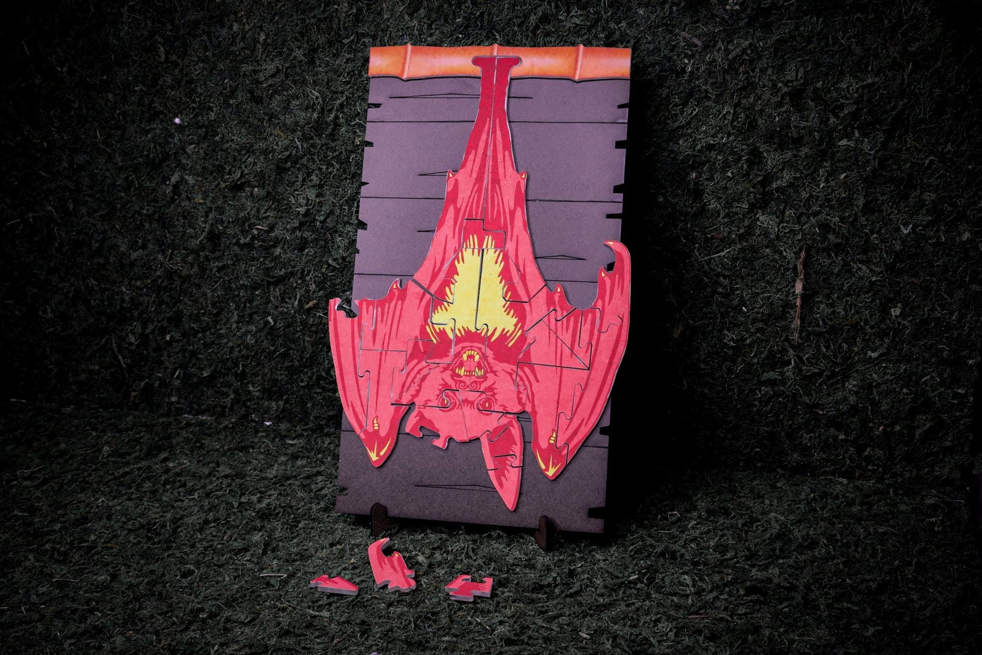 Survivor Puzzle Replica - Bat Puzzle - S47 S43 S33 Hanging Puzzle Challenge