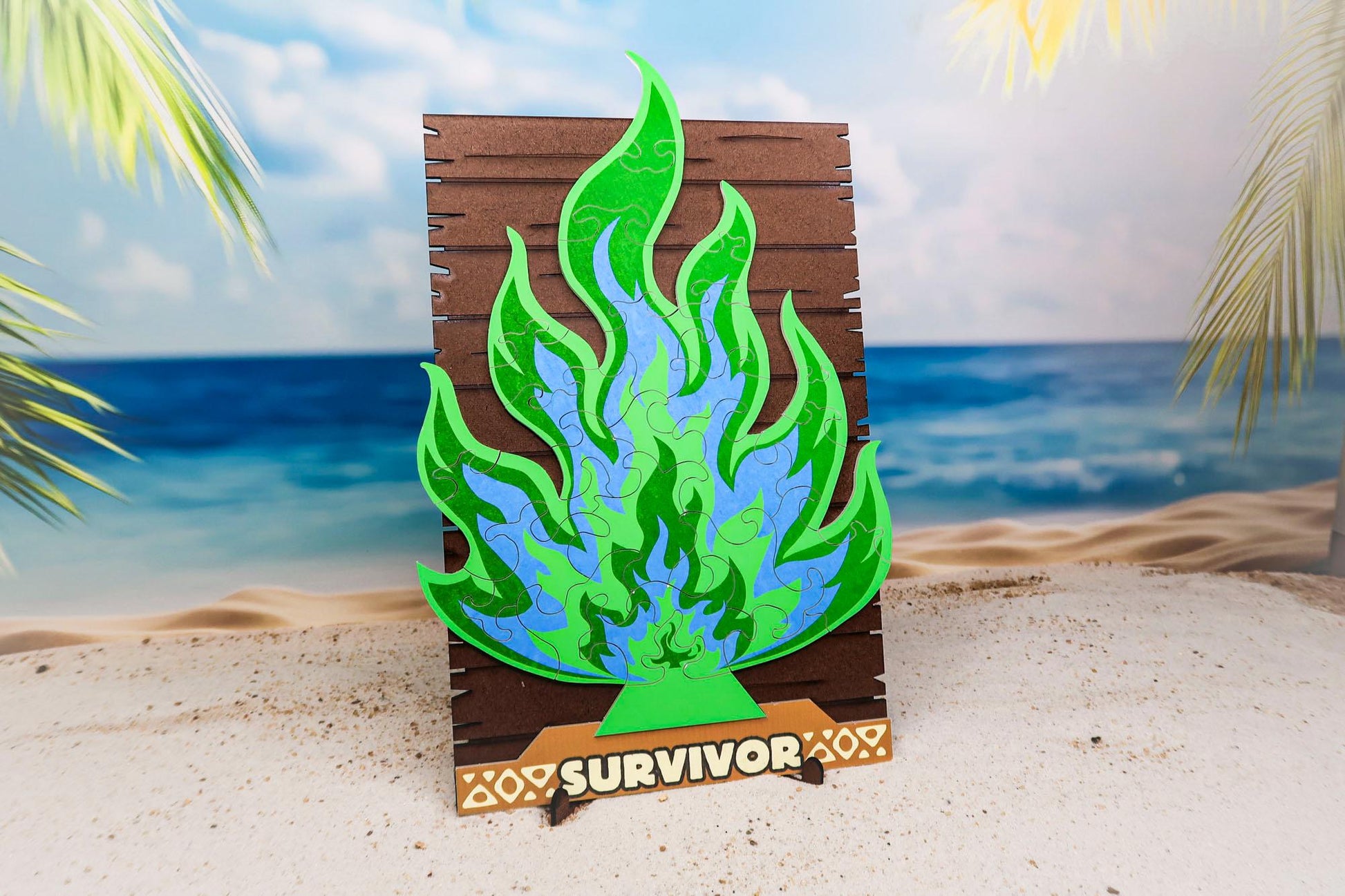Survivor Puzzle Replica - Fire Puzzle - S48 - New Colorways