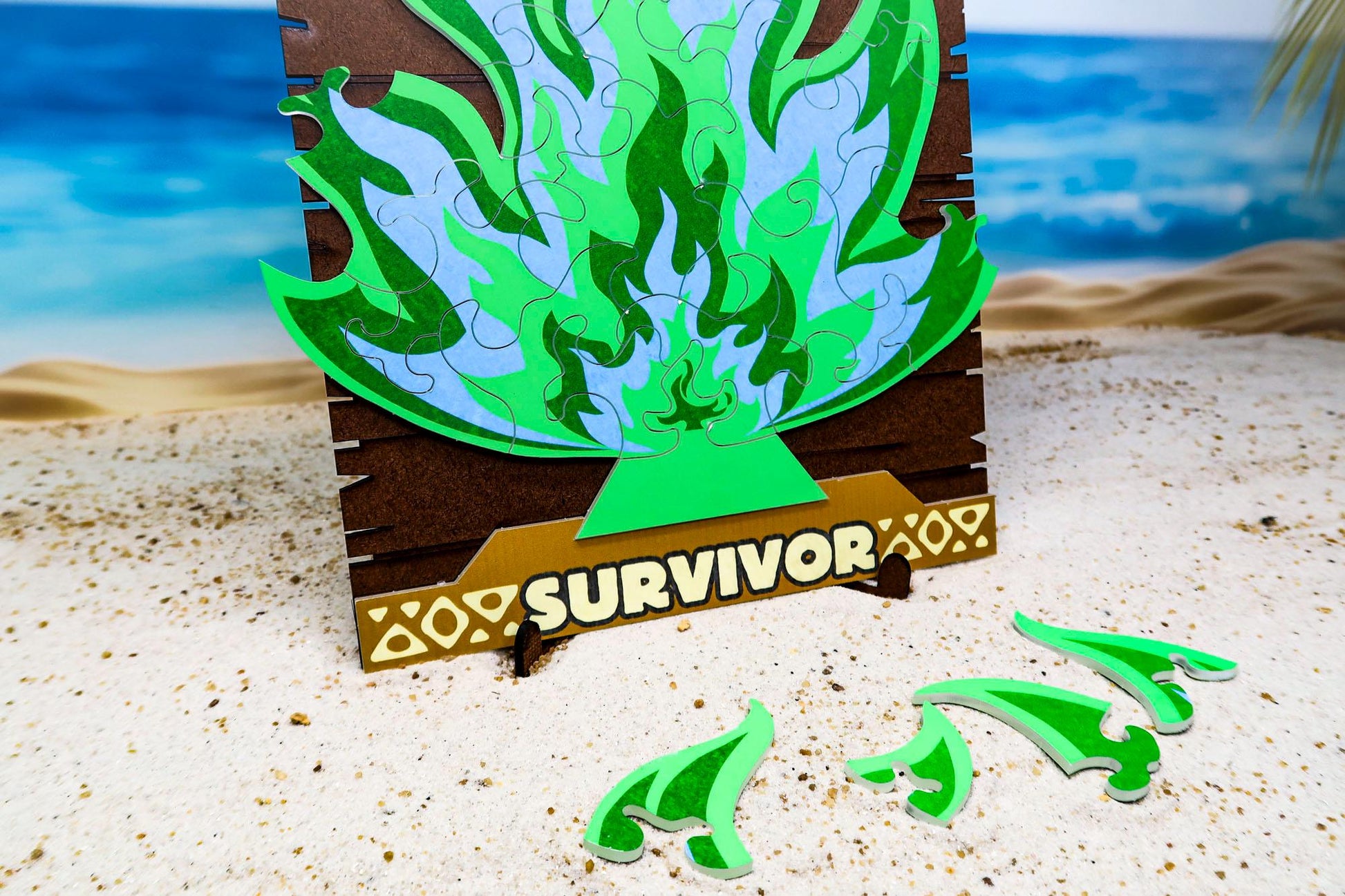 Survivor Puzzle Replica - Fire Puzzle - S48 - New Colorways