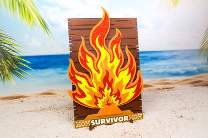 Survivor Puzzle Replica - Fire Puzzle - S48 - New Colorways