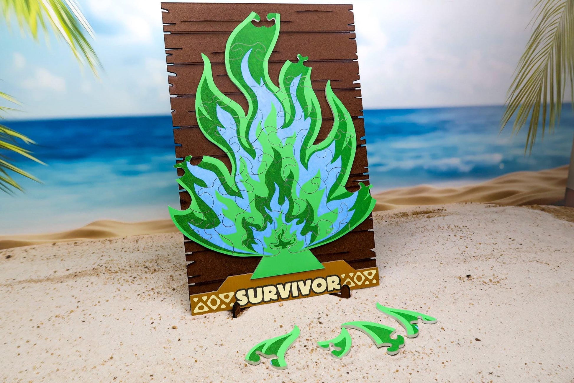 Survivor Puzzle Replica - Fire Puzzle - S48 - New Colorways