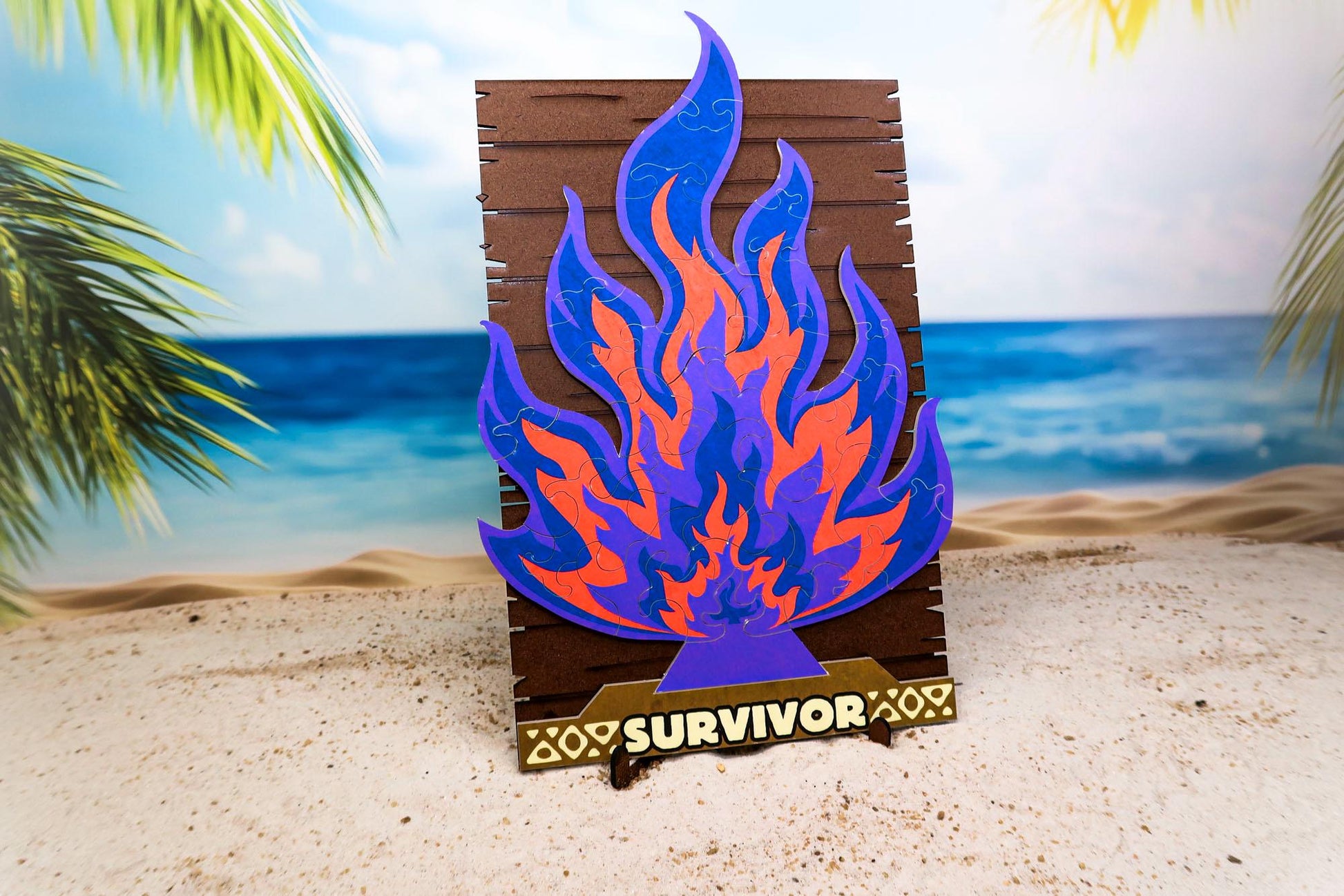 Survivor Puzzle Replica - Fire Puzzle - S48 - New Colorways