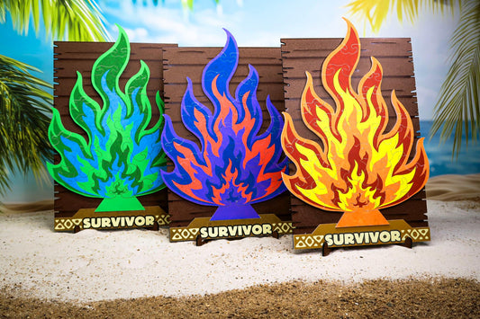 Survivor Puzzle Replica - Fire Puzzle - S48 - New Colorways