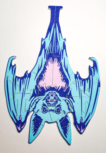 Survivor Puzzle Replica - Bat Puzzle - S47 S43 S33 Hanging Puzzle Challenge