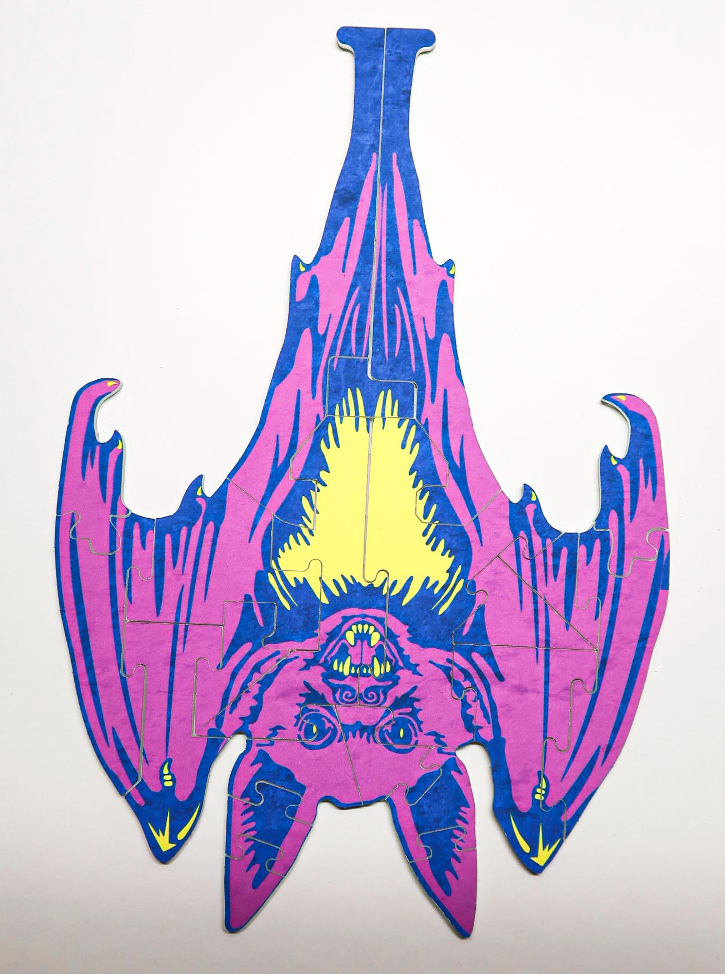 Survivor Puzzle Replica - Bat Puzzle - S47 S43 S33 Hanging Puzzle Challenge