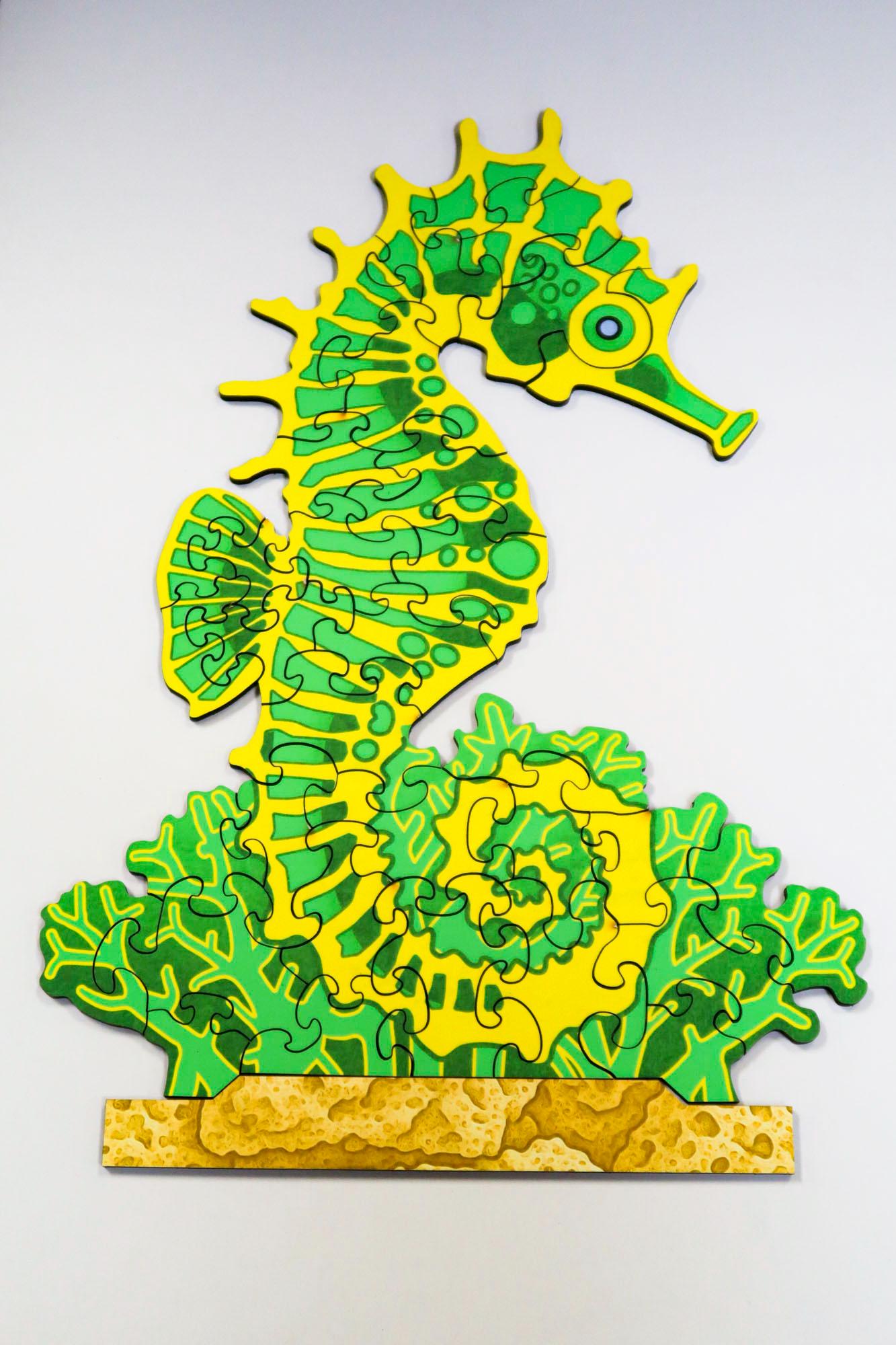 Survivor Puzzle Replica - Seahorse Puzzle