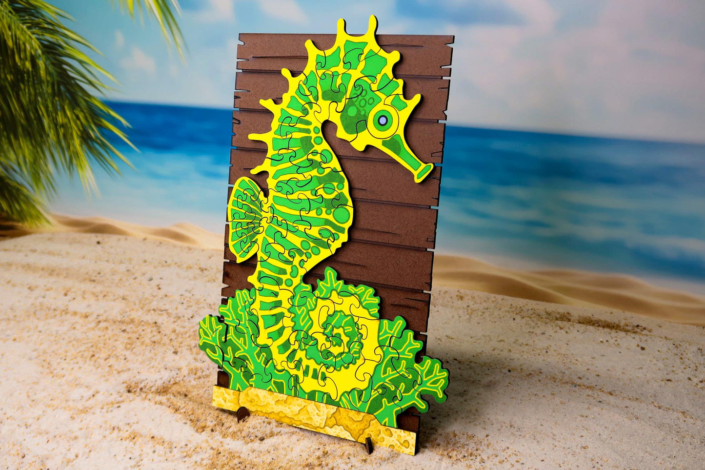 Survivor Puzzle Replica - Seahorse Puzzle
