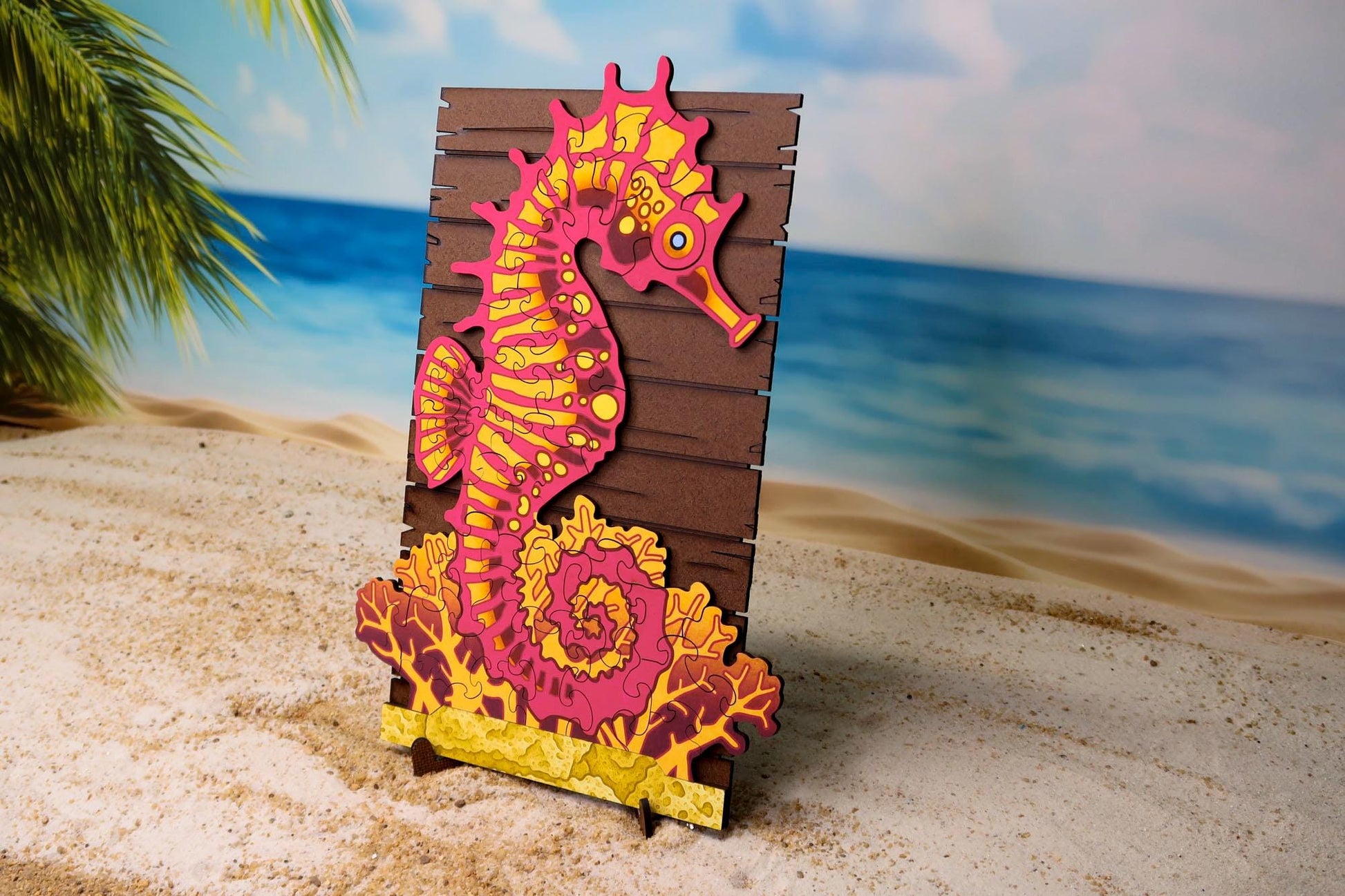Survivor Puzzle Replica - Seahorse Puzzle