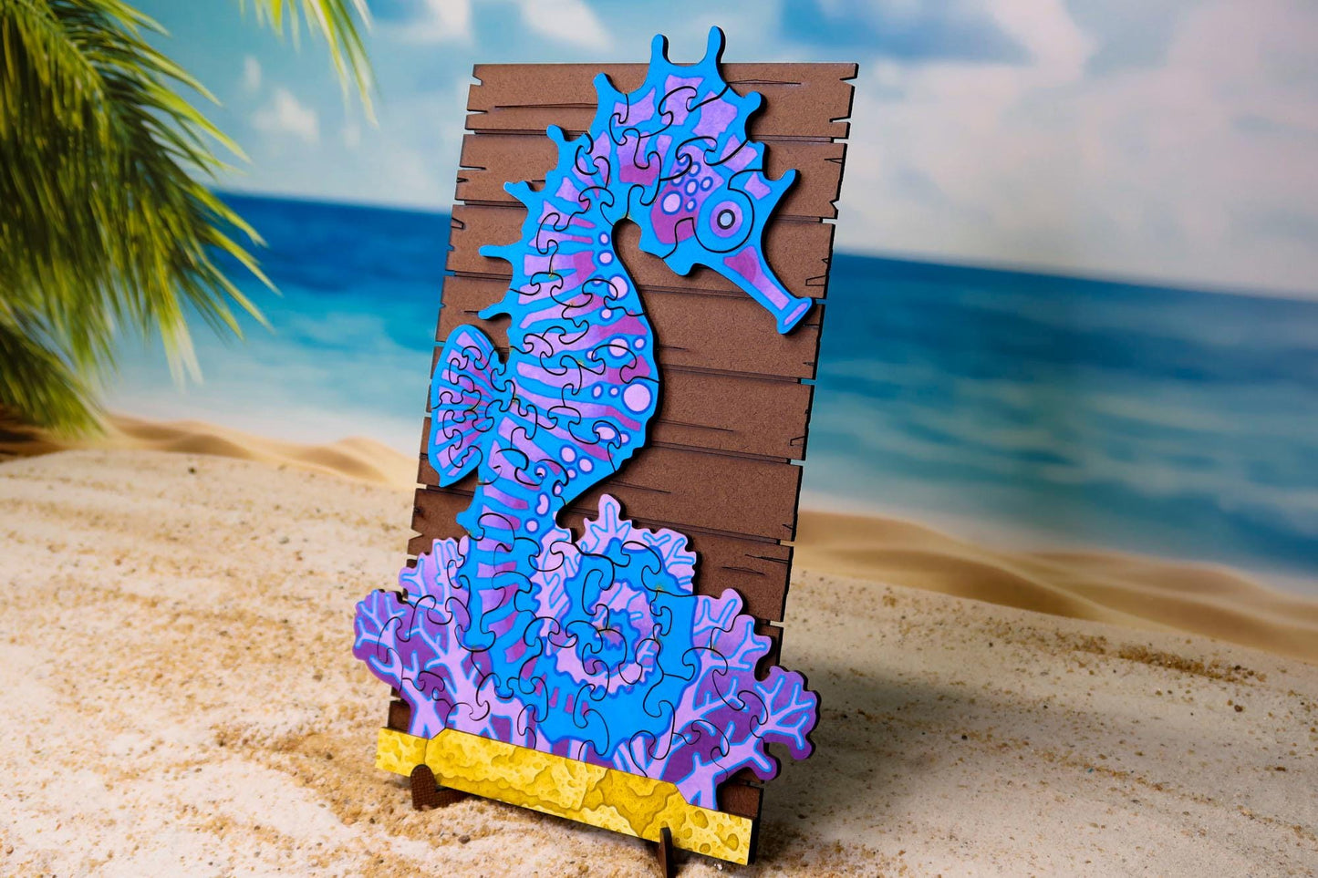 Survivor Puzzle Replica - Seahorse Puzzle