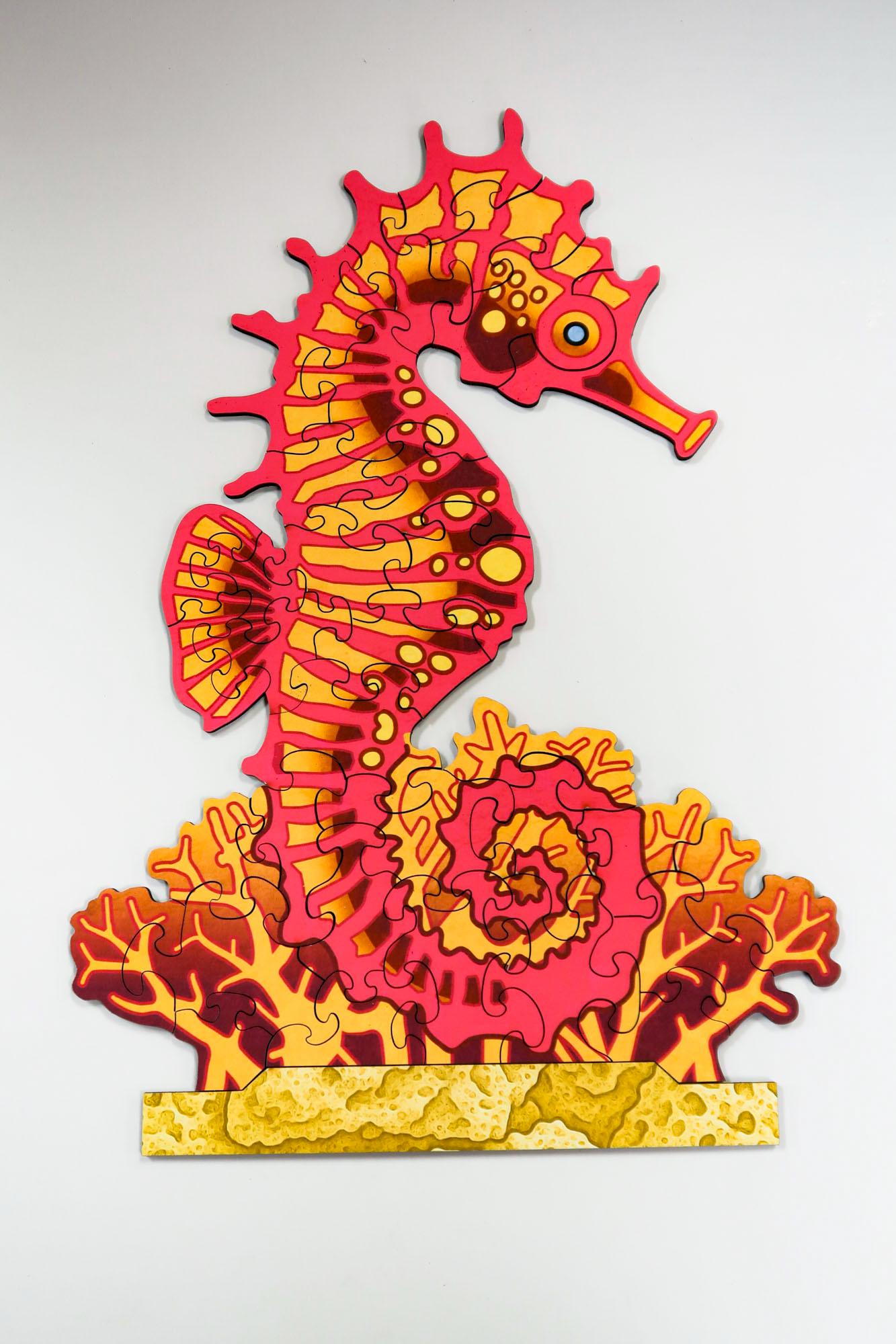 Survivor Puzzle Replica - Seahorse Puzzle