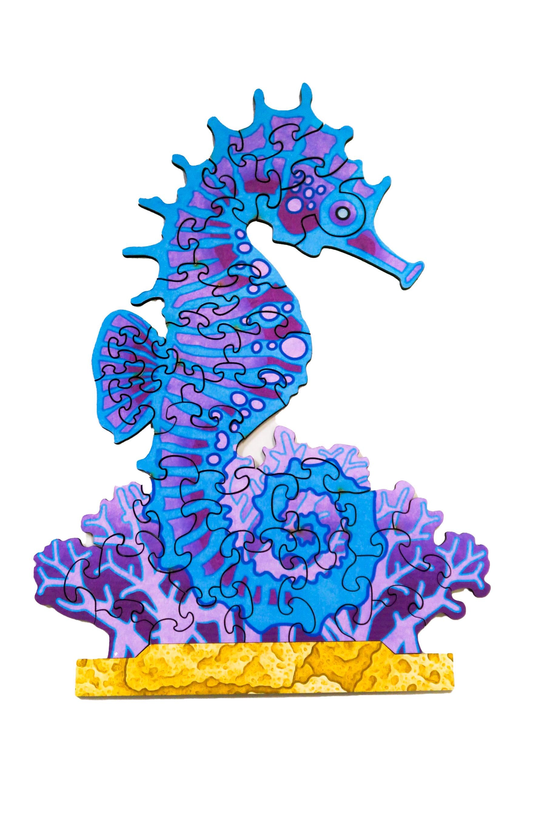 Hess 14603 Seahorses Yardstick Puzzle