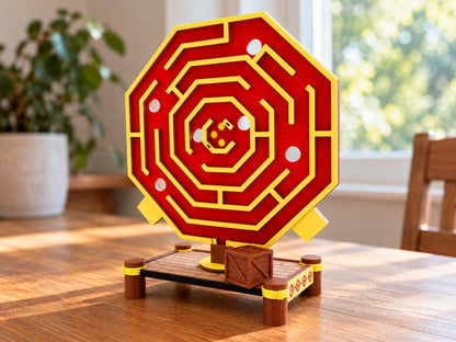 3D Printed Labyrinth Ball Maze