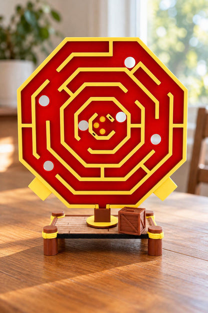 3D Printed Labyrinth Ball Maze