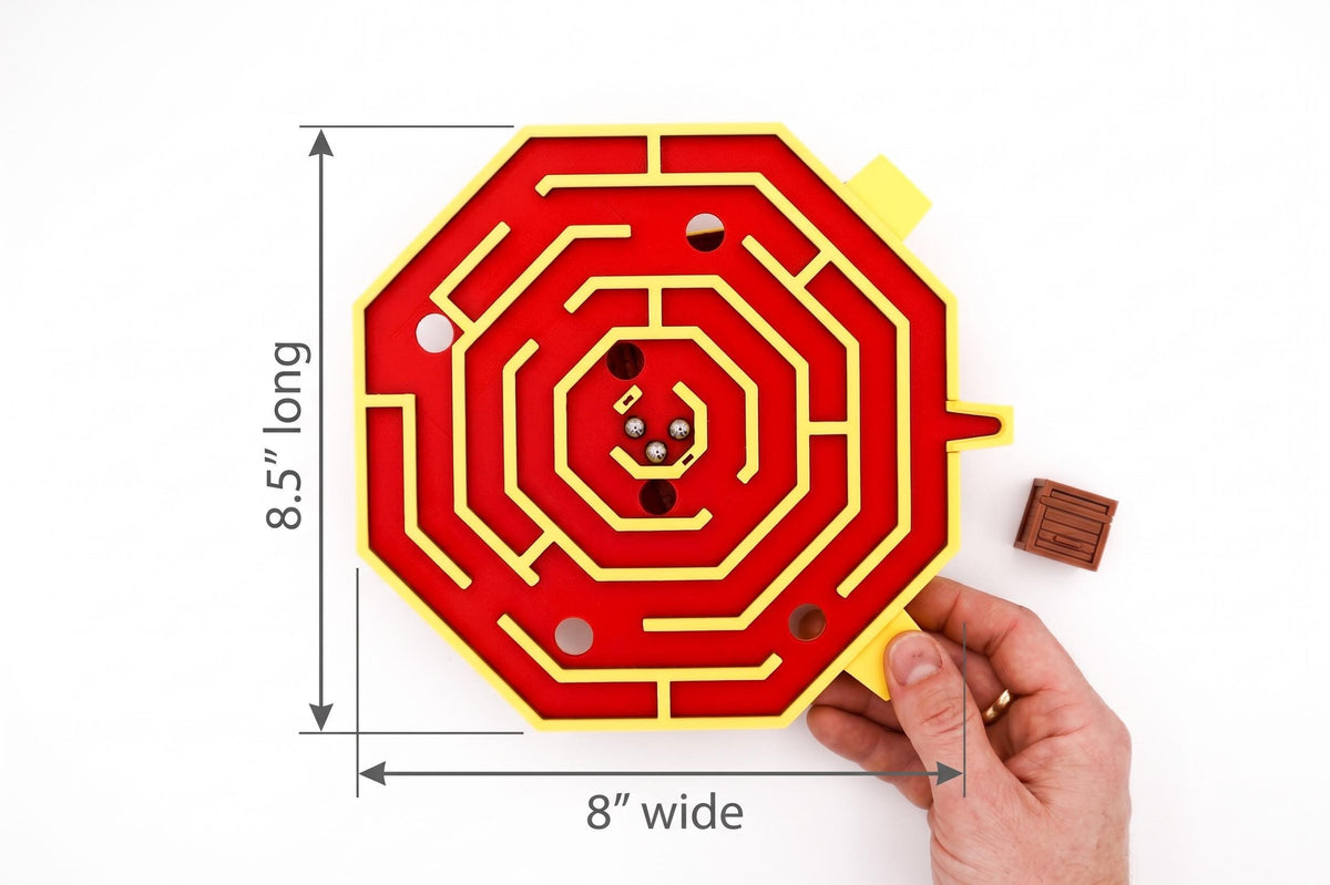 3D Printed Labyrinth Ball Maze