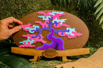 Large Tree Puzzle with Stand