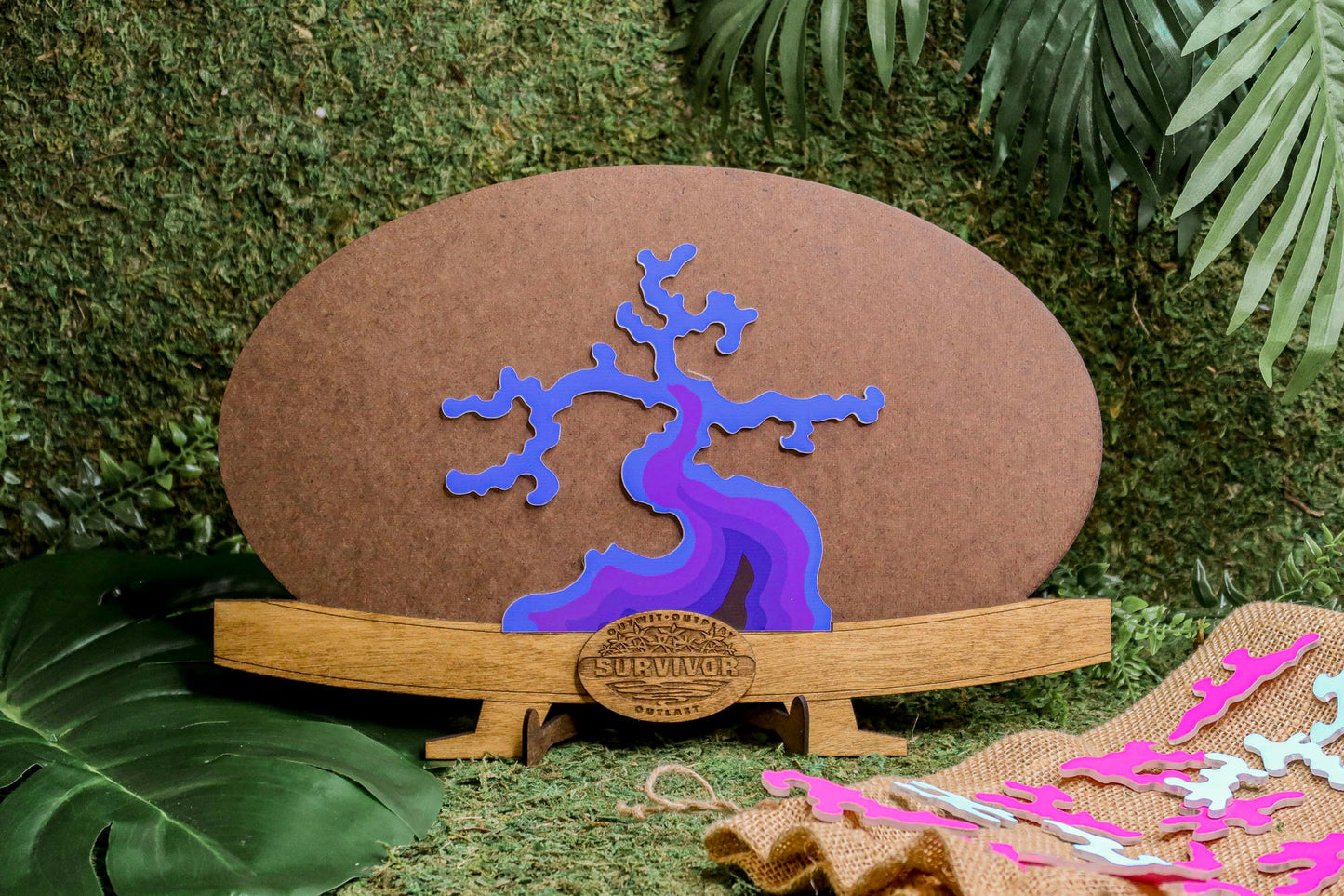 Large Tree Puzzle with Stand